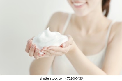 Face Wash Bubble Image