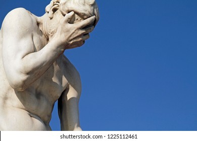 Facepalm Statue In Paris, France