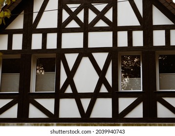 Fachwerk German Old House Facade