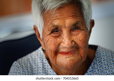 Facial Image Asian Elders Stock Photo (Edit Now) 704513665