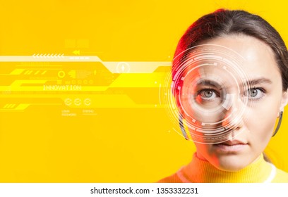 Facial Recognition System. Iris recognition.