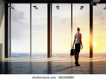 Facing new day . Mixed media - Shutterstock ID 482580889