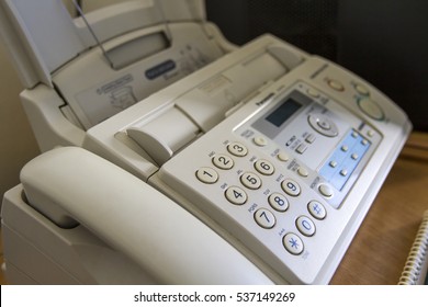 facsimile, fax machine - Shutterstock ID 537149269