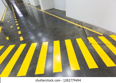 Factory Floor With Markings