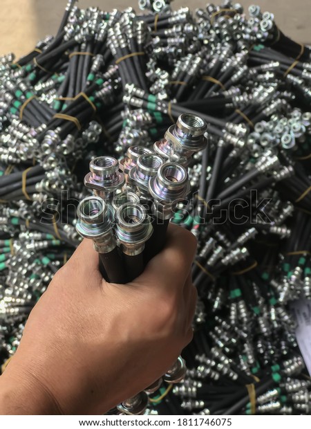 Factory genuine\
hydraulic hose\
components