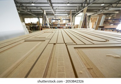 Factory for the manufacture of wooden doors - Powered by Shutterstock