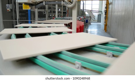 Factory Production Ceramic Modern Tiles On Stock Photo 1090248968 