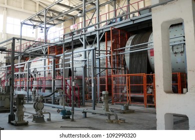 Factory For The Production Of Ceramic Tiles At Modern Heavy Plant