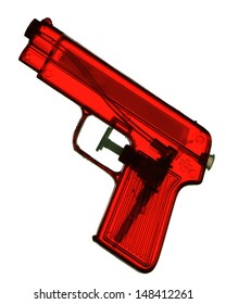 Factual Red Water Pistol