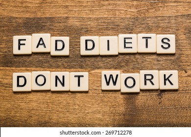 Fad, Diet, Dieting.