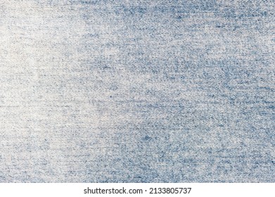 Faded Denim Texture Can Be Used As Any Background. Jeans Fabric.