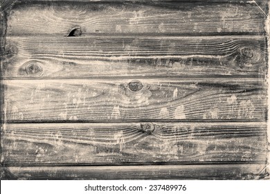 Faded vintage wooden house wall for background