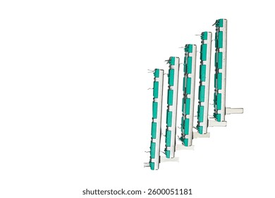 Faders,button switch for replacing repairing audio mixers,amplifiers                               