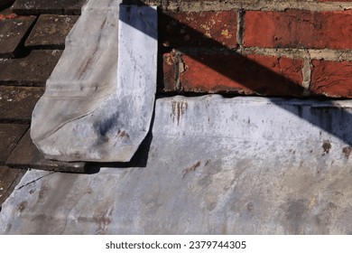 Failed pointing on chimney stack lead work