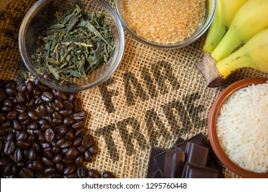 Fair trade products - Shutterstock ID 1295760448