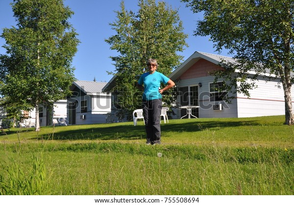 Fairbanks Alaska June 23 2016 Tourist Stock Photo Edit Now 755508694