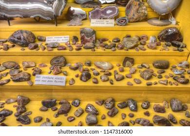 Fairburn Agate Display In South Dakota