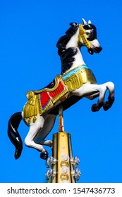 Fairground Merrygoround Horse On Pole