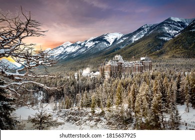 Fairmont Banff Springs High Res Stock Images Shutterstock