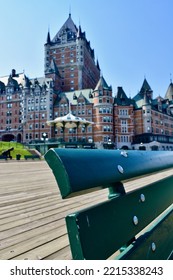 Fairmont Le Chateau Frontenac And Old Quebec City By The St. Lawrence River