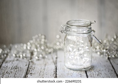 Fairy Lights In A Jar