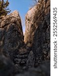 Fairy Steps in Arnside, Cumbria