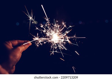 Fairy Stick Fireworks Background Material