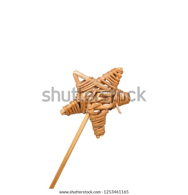 Fairy Tale Magic Wand Isolated On Stock Photo Edit Now 1253461165