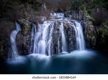 Fairy Tale Multiple Waterfalls . Paradise In The Woods.