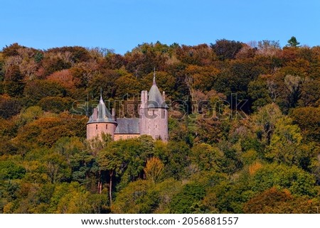The Fairytale Castle, Castell Coch. Welsh for 'Red Castle') is a 19th-century Gothic Revival castle built above the village of Tongwynlais in South Wales. 