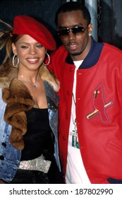 Faith Evans And Sean Combs At The 2001 BILLBOARD AWARDS, Las Vegas, NV, 11/29/2001