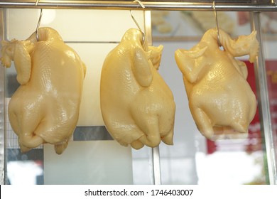 Fake Chicken For Customers To Look At The Restaurant.