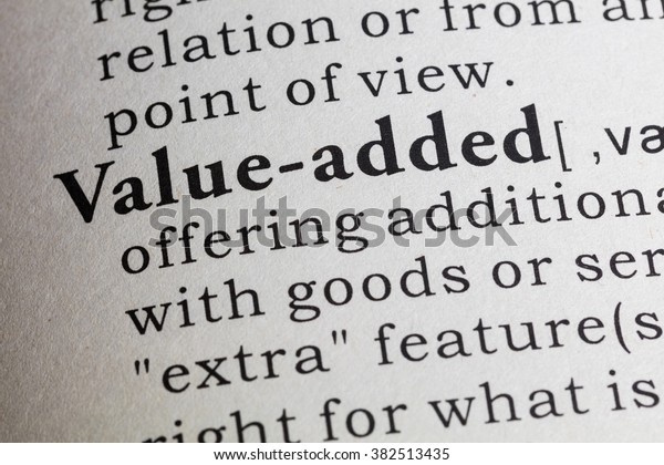Fake Dictionary Dictionary Definition Valueadded Stock Photo Edit Now 