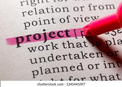 Fake Dictionary, Dictionary Definition Of The Word Project. Including Key Descriptive Words.