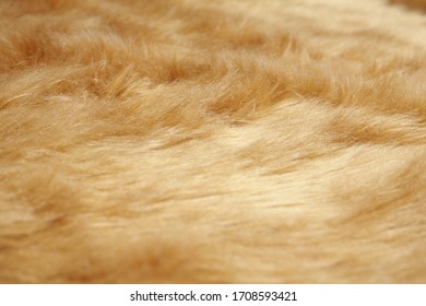 Fake Fur Textile Close Up Photo