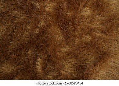 Fake Fur Textile Close Up Photo