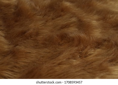 Fake Fur Textile Close Up Photo