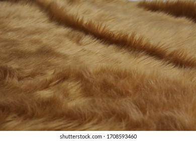 Fake Fur Textile Close Up Photo