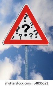 Fake Sign Question Mark Stock Photo 54836521 | Shutterstock