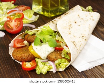 Falafel Wrap - Fast Food