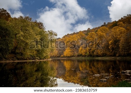 Fall Along the Delaware River