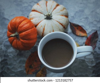 Fall Coffee Table Scape