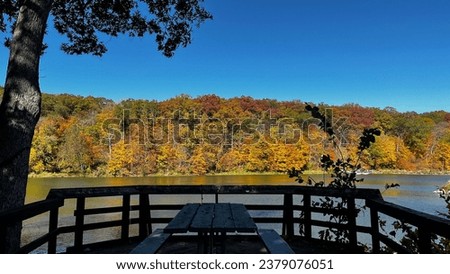 Fall colors  at Geode State Park