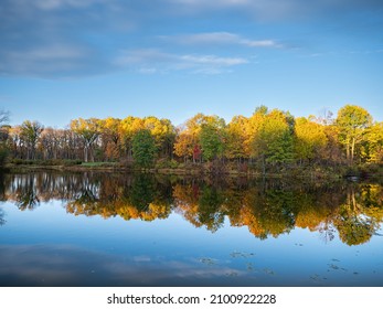 Fall Colors Of Lake County In Illinois