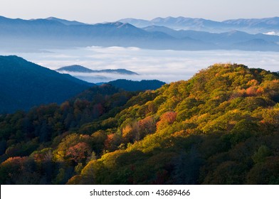 Fall Colors In The Smoky Mountains National Park