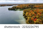 Fall colors in Wisconsin around Elkhart Lake