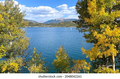 Fall At Dillon Reservoir In Colorado