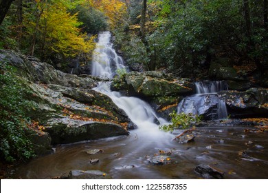 Fall Foliage In The Great Smoky Mountains National Park.