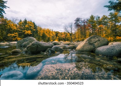 Fall Foliage In New Hampshire, New England