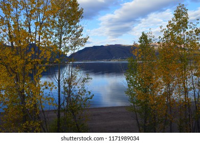 fall at the lake